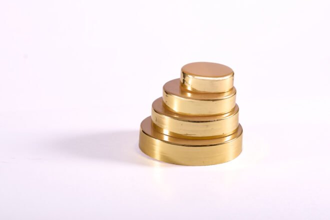 Gold foil caps -38,53,63,73mm- main